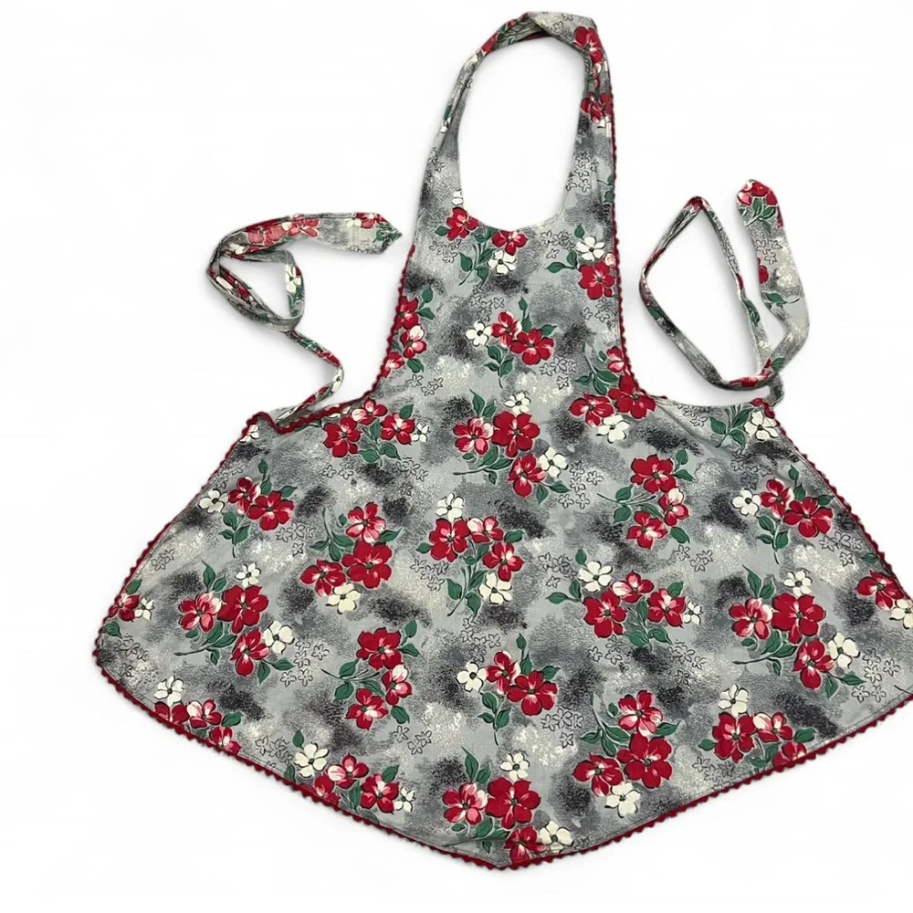 Apron Vintage Retro Floral Style